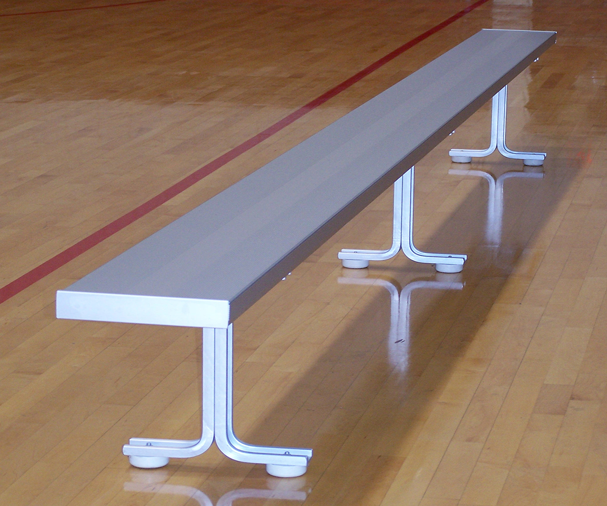 Aluminum Bench/Team Bench With BackGalvanized Bench/Team Bench With BackGalvanized Bench/Team Bench Without BackAluminum Bench/Team Bench Without Back