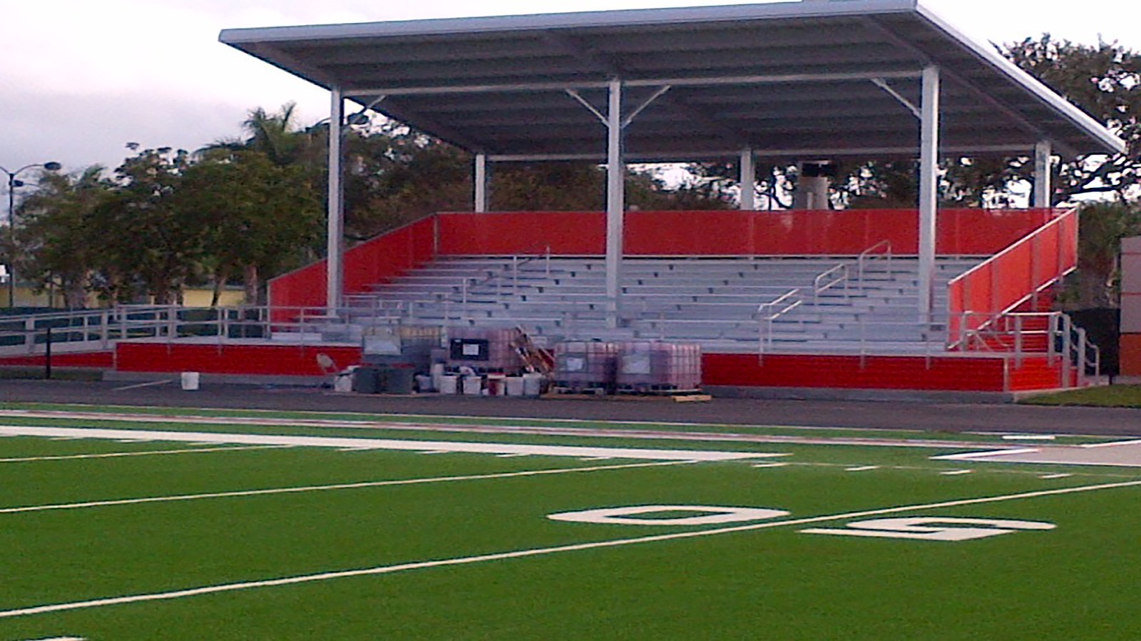 Carter Park Football Stadium with Shade Structure