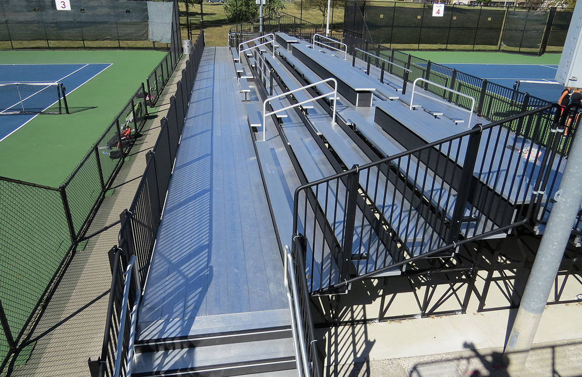 Ball State Tennis Grandstand