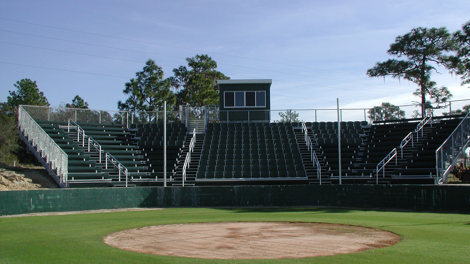Weber University Baseball Grandstand
